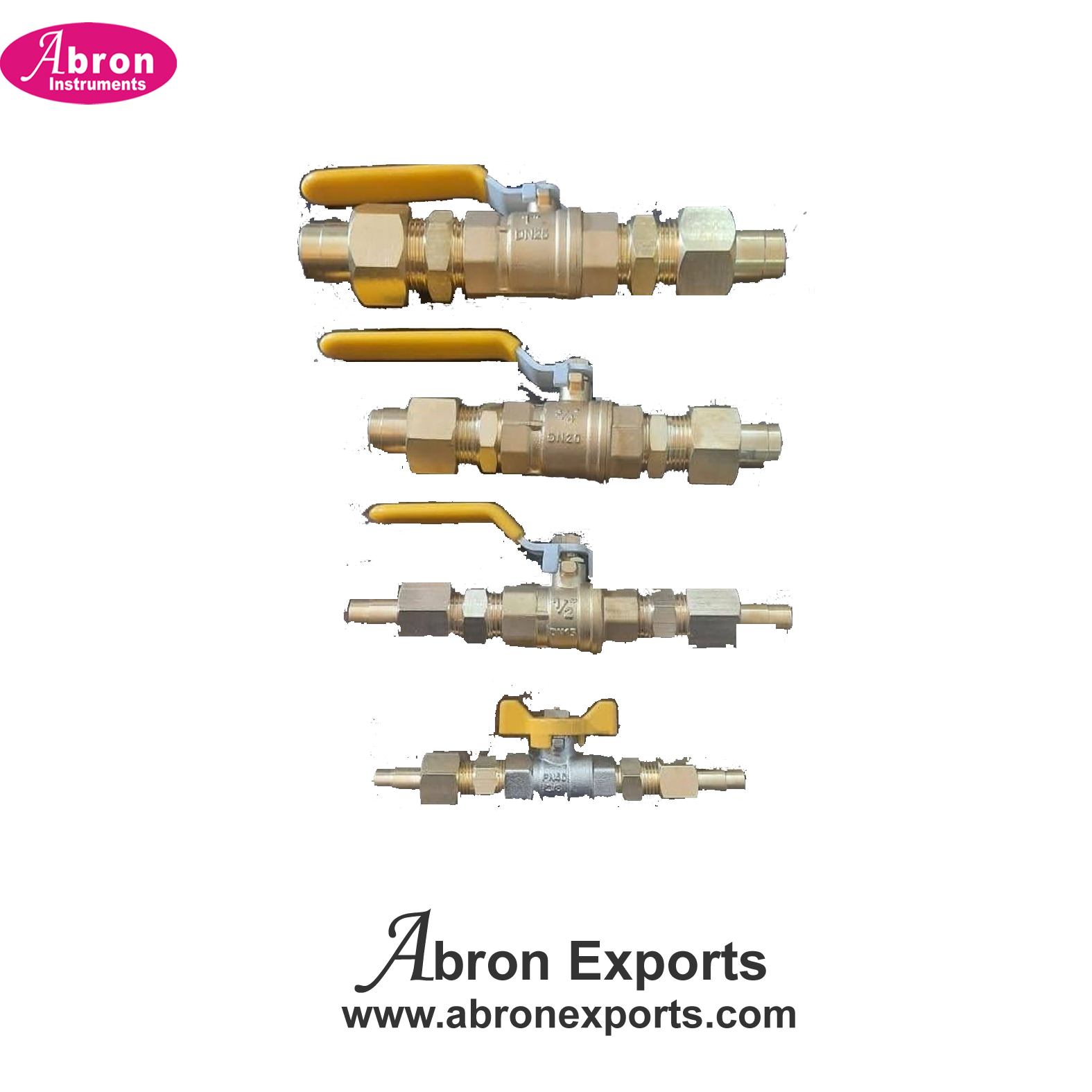 Medical Air Oxygen Pipe line Ball Valve Brass 28 mm other we have 12mm 15mm 22mm 10pc Abron ABM-1123BV28 